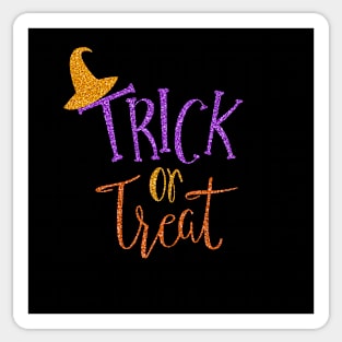 Trick or treat Sticker